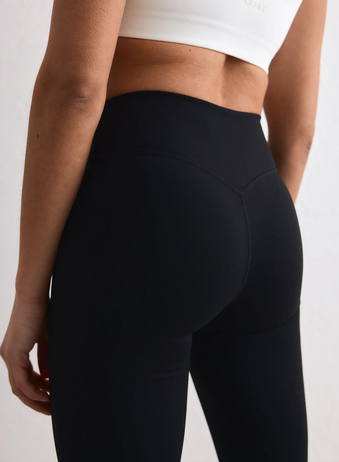 Black Sense Mid Waist Tights - Image 4