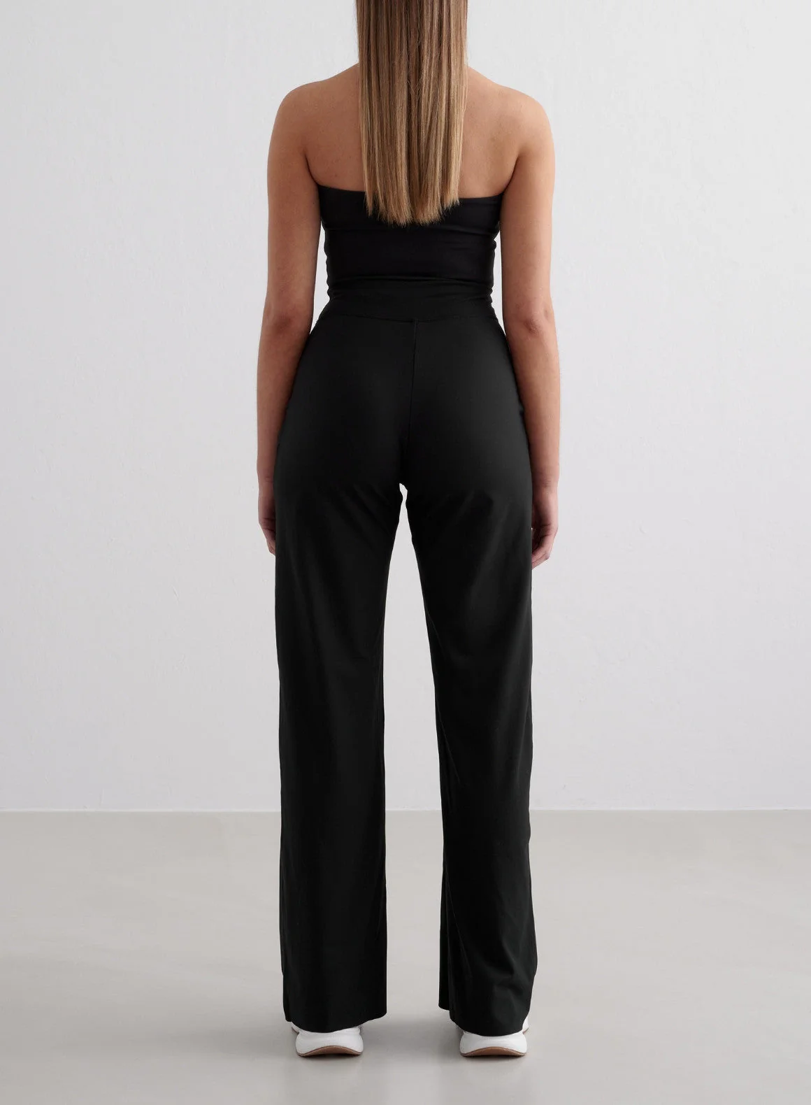 Black Sense Wide Pants - Image 3