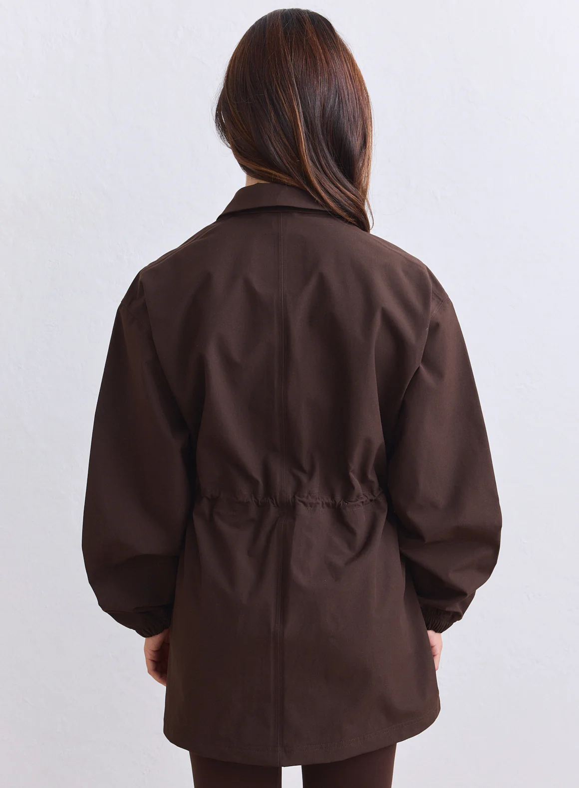 Chocolate Waterproof Zip Jacket - Image 5