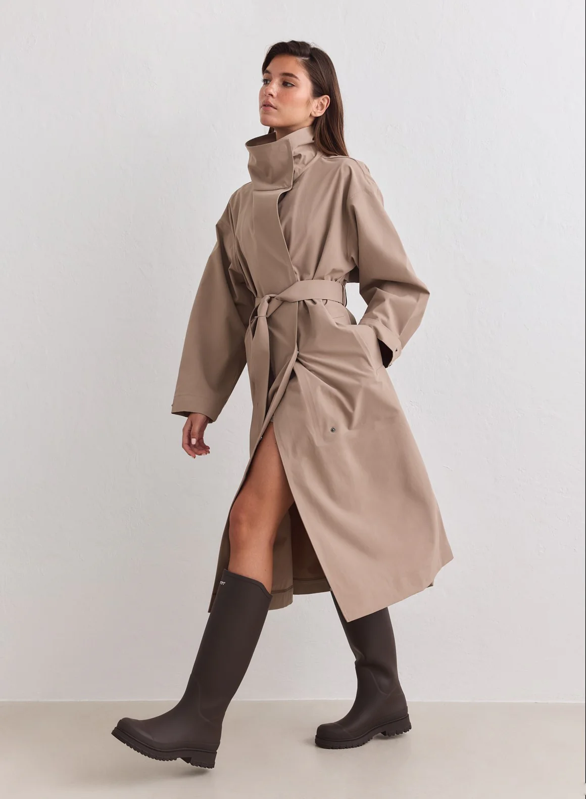 Espresso Waterproof Coat - Image 2