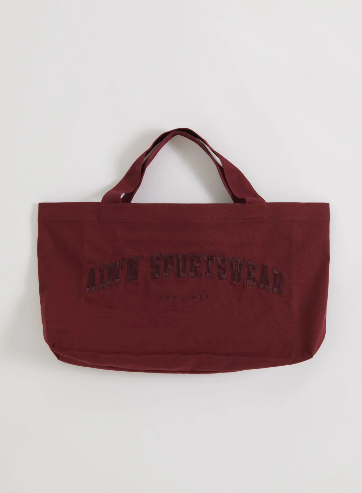 Merlot Varsity Tote Bag - Image 5